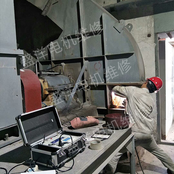 常州风机维修现场