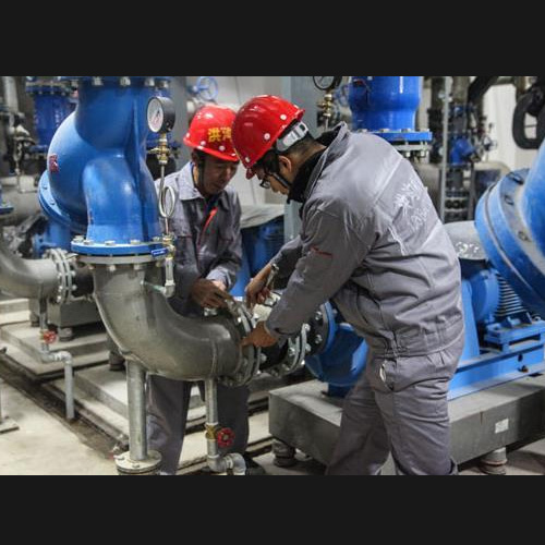 常州工厂设备维修现场